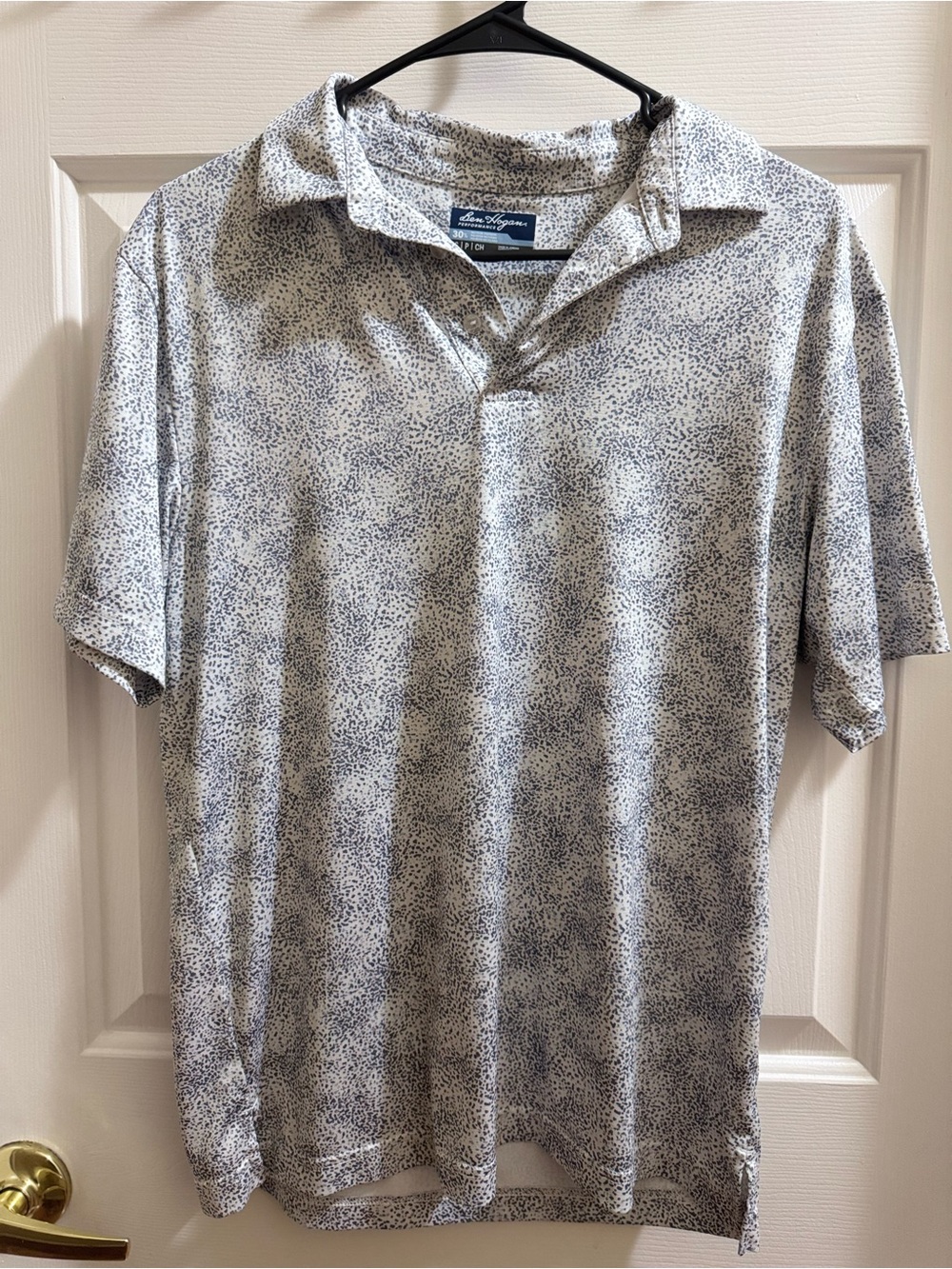Tommy Bahama Men's Blue Speckle Polo Shirt